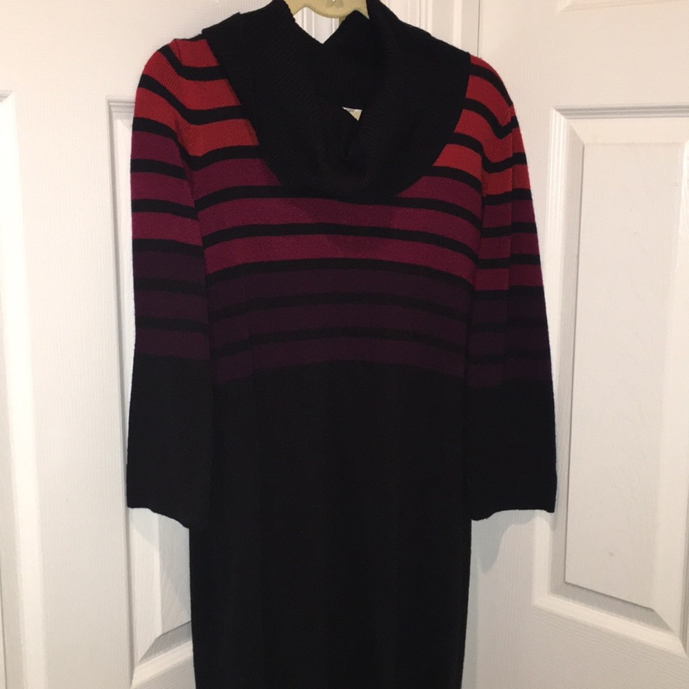 Striped Sweater Dress